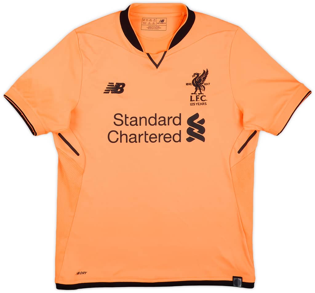 2017-18 Liverpool 125 Years Third Shirt - 8/10 - (XL.Boys)