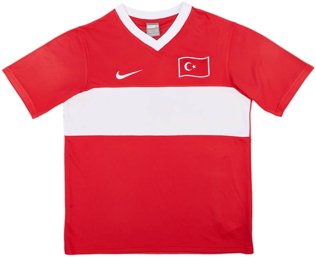 2008-10 Turkey Basic Home Shirt - 8/10 - (S)