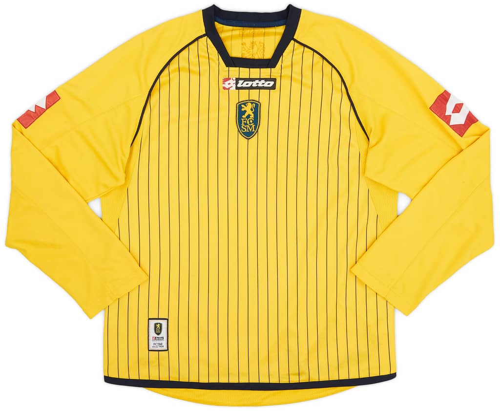 2009-10 Sochaux Home L/S Shirt - 6/10 - (M)