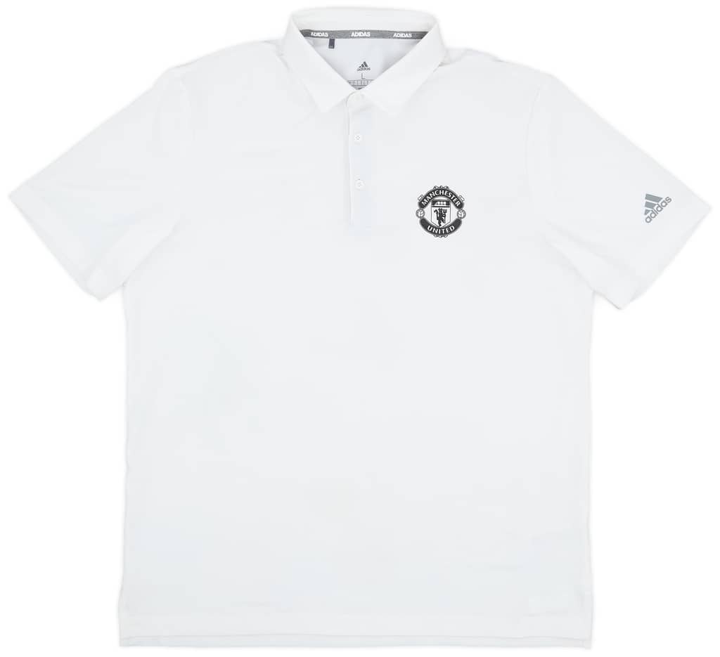 2019-20 Manchester United adidas Polo Shirt - 7/10 - (L)