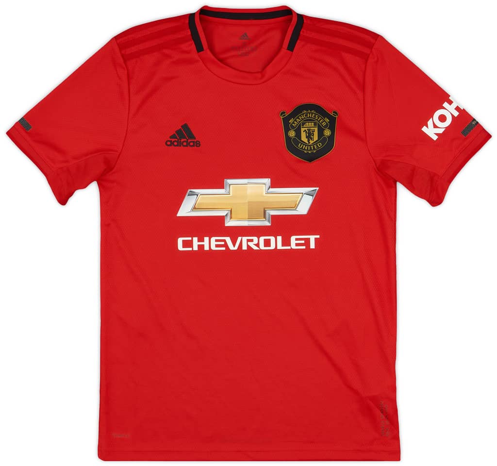 2019-20 Manchester United Home Shirt B.Fernandes #18 - 8/10 - (S)