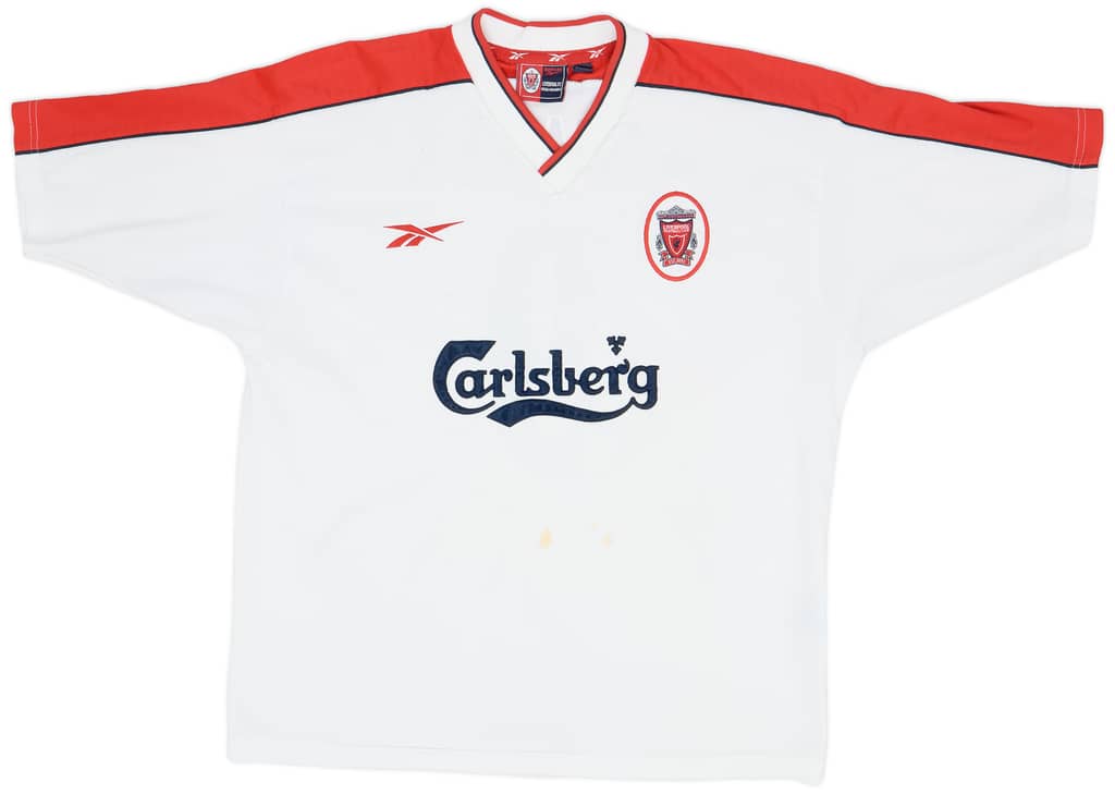 1998-99 Liverpool Away Shirt Fowler #9 - 6/10 - (L)