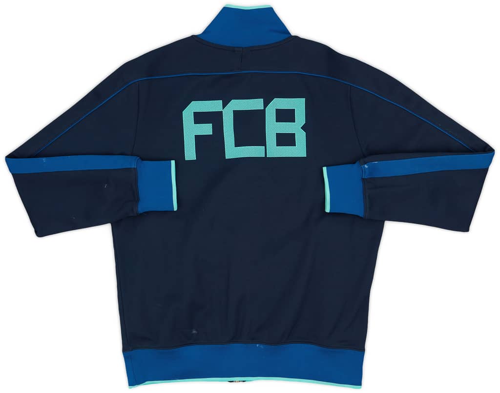 2010-11 Barcelona Nike N98 Track Jacket - 8/10 - (M)