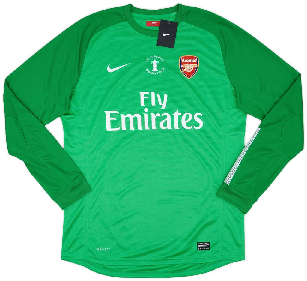 2014 Arsenal Player Issue FA Cup Final GK Shirt