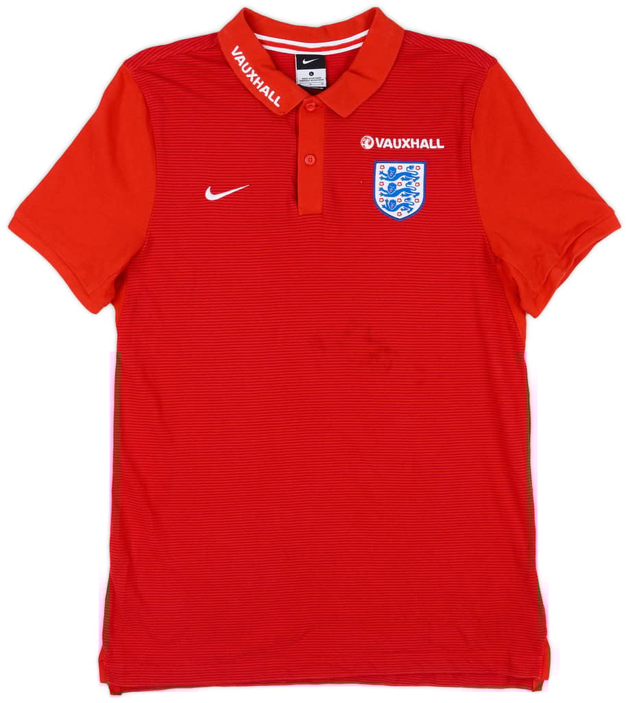 2016-17 England Nike Polo Shirt - 6/10 - (L)