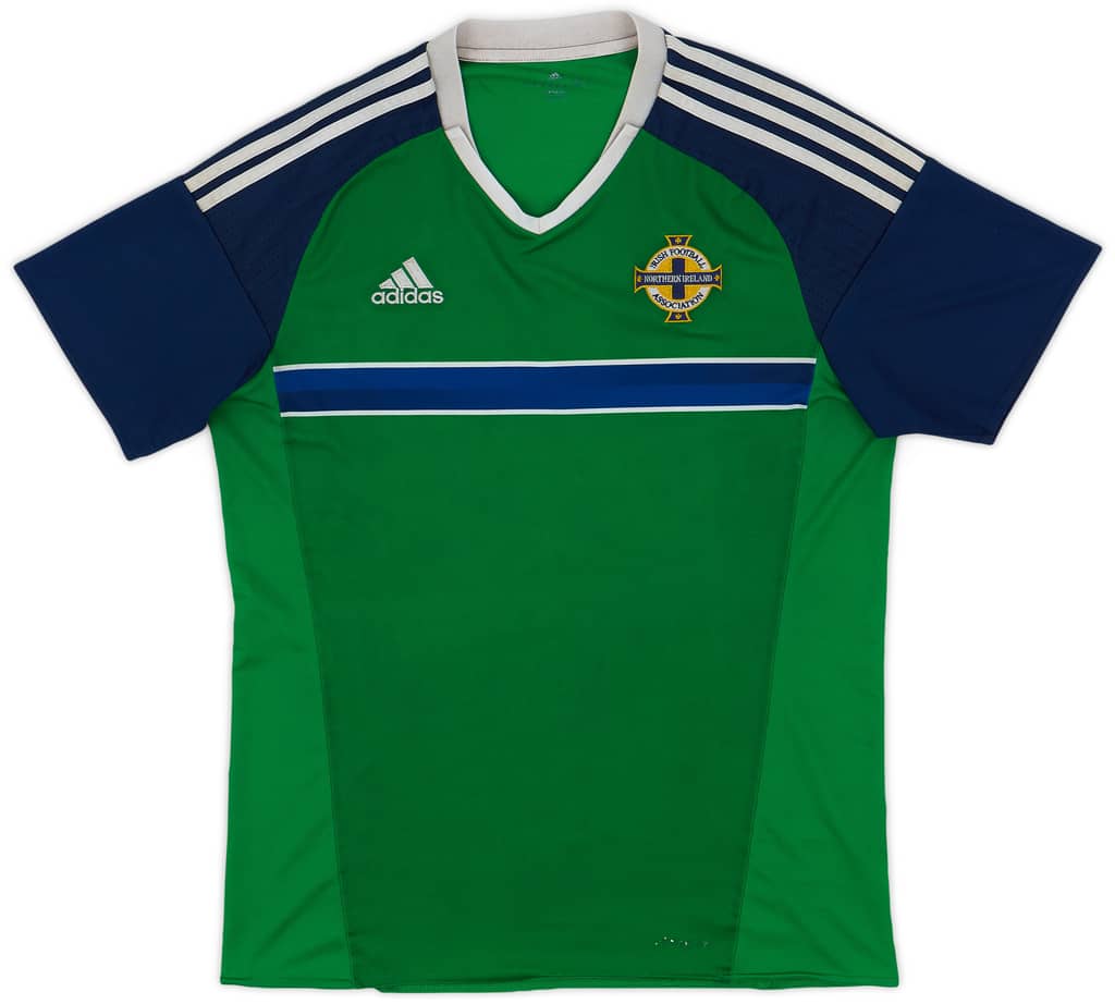 2016-17 Northern Ireland Home Shirt - 4/10 - (M)