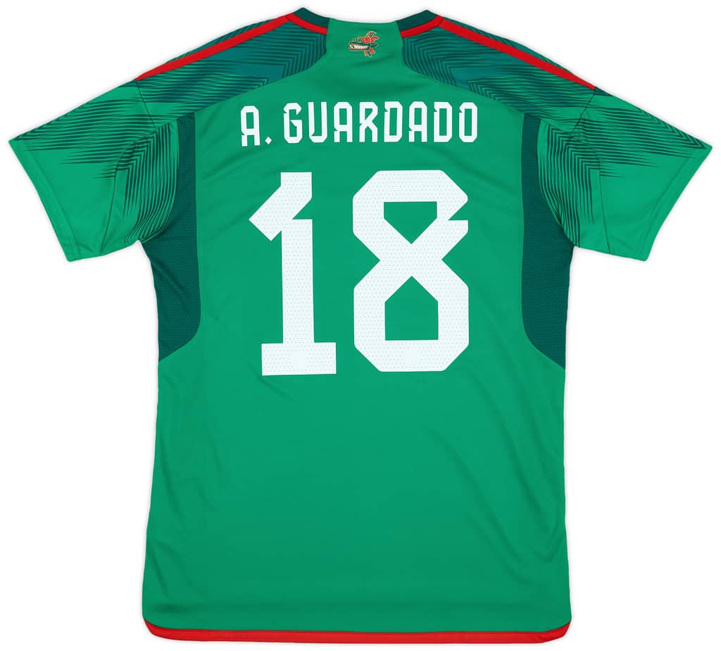 2022-23 Mexico Home Shirt A.Guardado #18 - As New