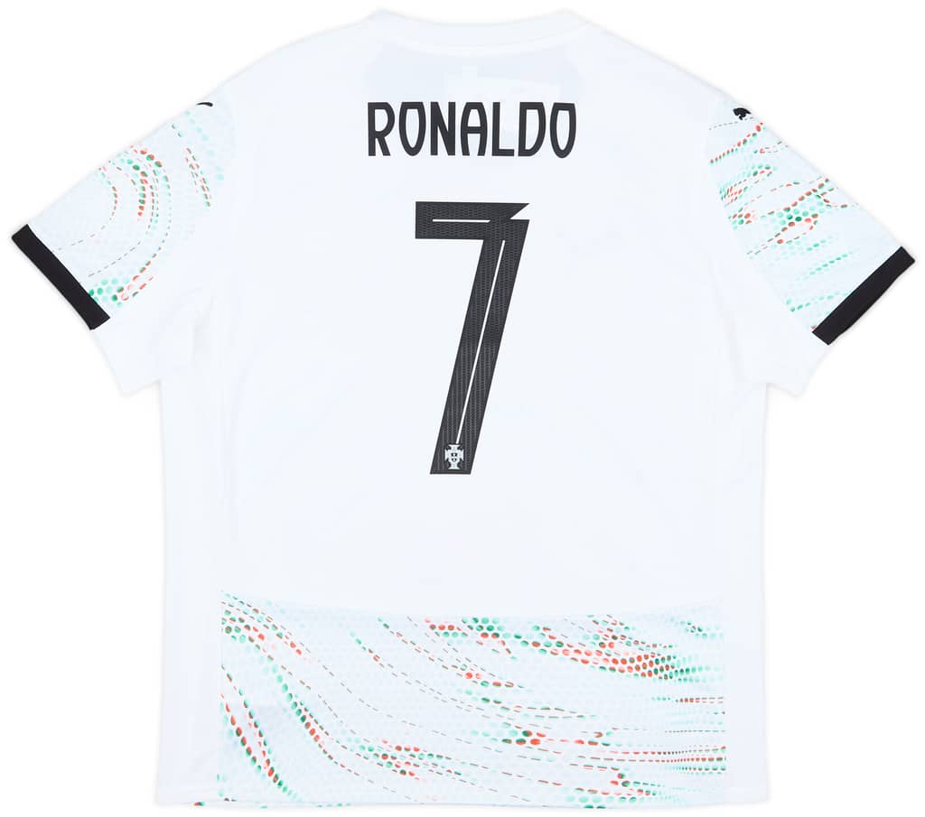 2025-26 Portugal Away Shirt Ronaldo #7