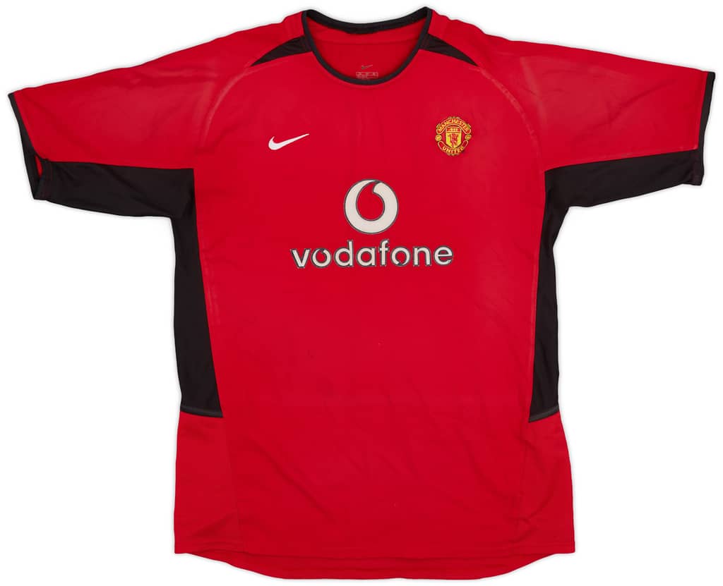 2002-04 Manchester United Home Shirt - 5/10 - (XL.Boys)