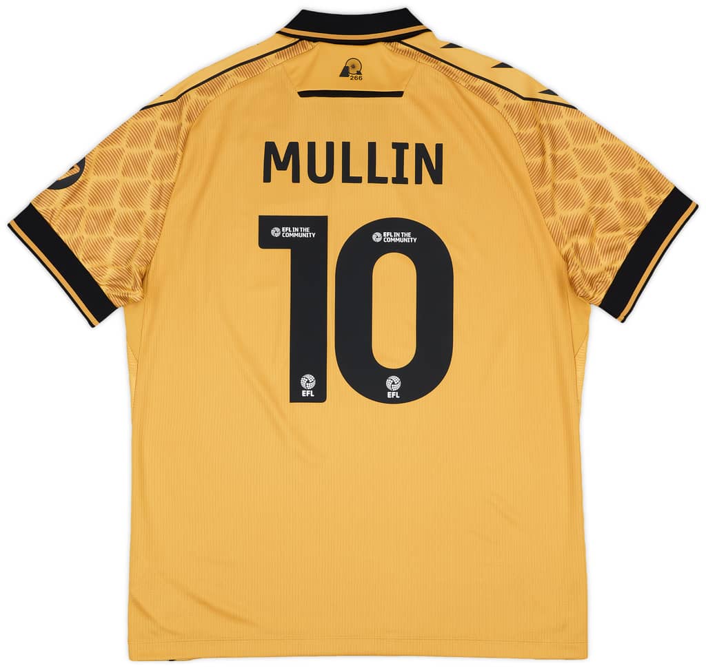 2024-25 Wrexham Third Shirt Mullin #10