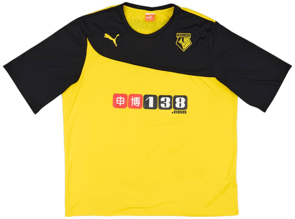 2013-14 Watford Home Shirt - 7/10 - (3XL)