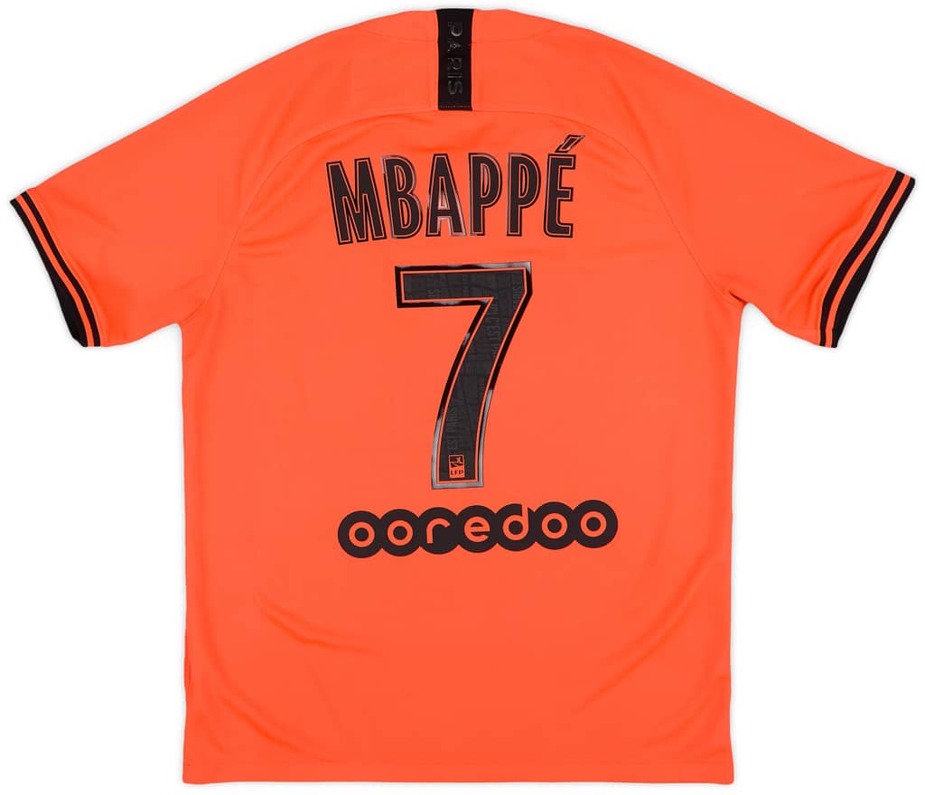 2019-20 Paris Saint-Germain Away Shirt Mbappe #7 - 7/10 - (M)