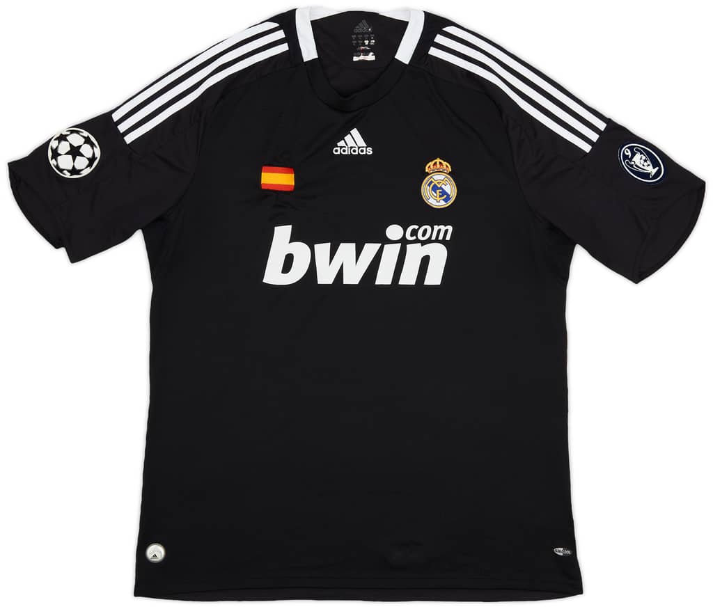 2008-09 Real Madrid CL Third Shirt - 8/10 - (XL)