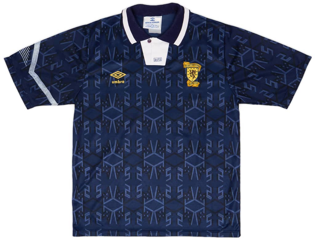 1991-94 Scotland Home Shirt - 6/10 - (L)