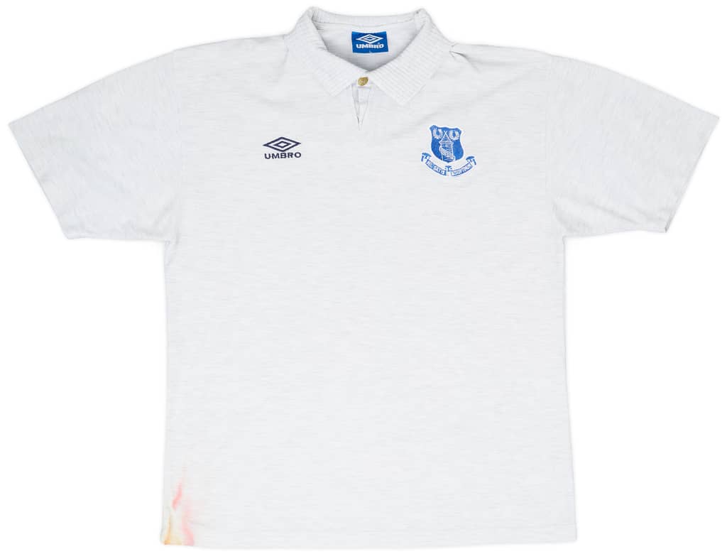 1999-00 Everton Umbro Polo Shirt - 5/10 - (L)