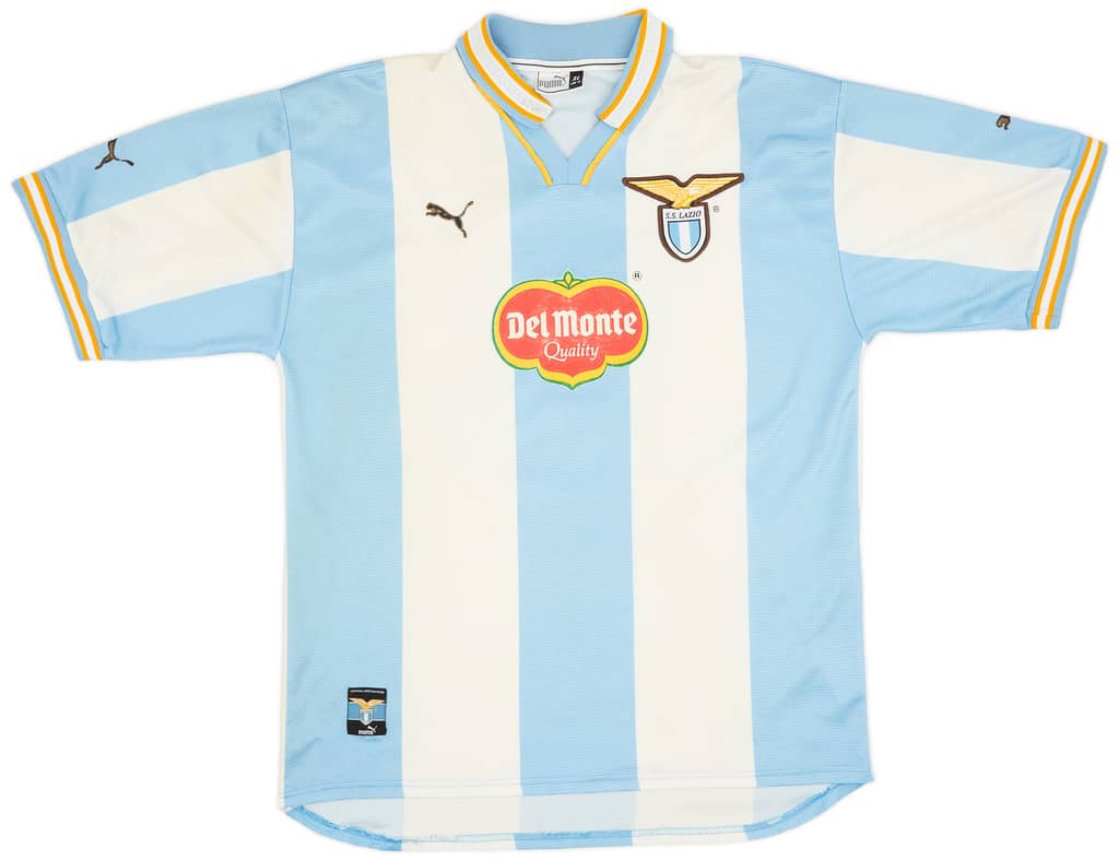 1999-00 Lazio European Home Shirt Nesta #13 - 6/10 - (XL)