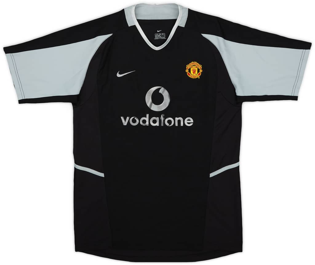 2002-04 Manchester United GK S/S Shirt Carroll #13 - 8/10 - (XL.Boys)