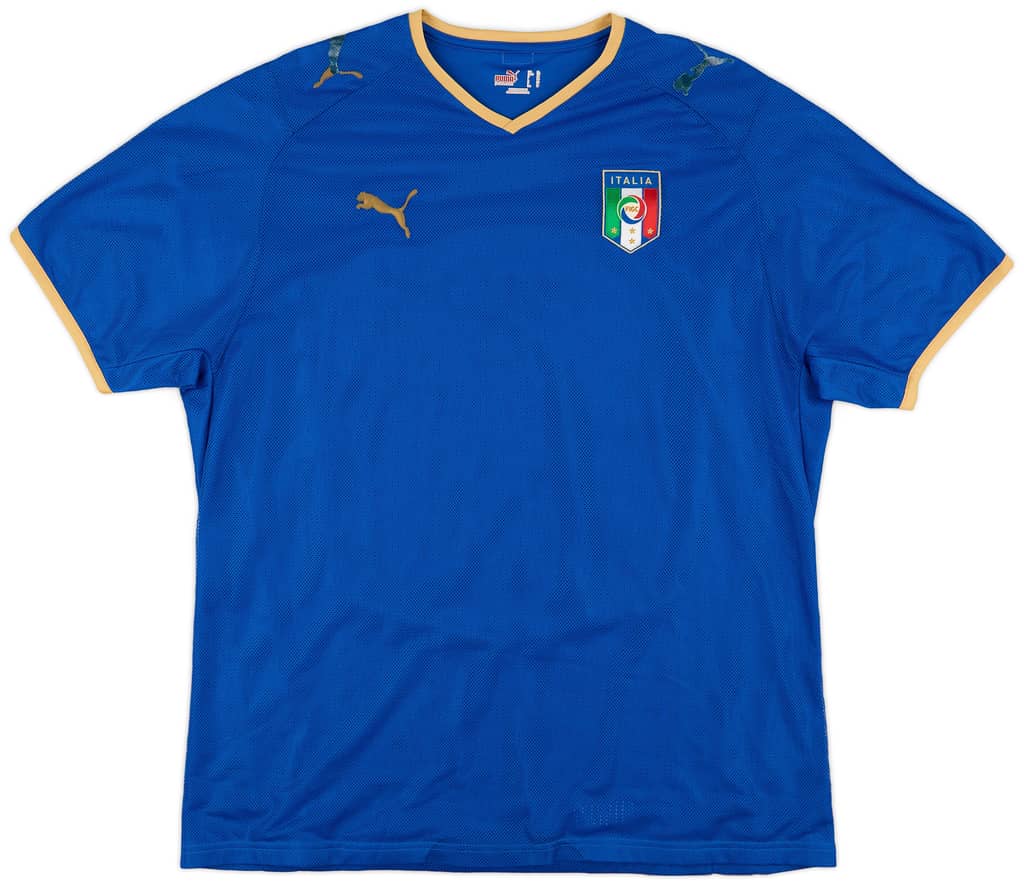 2007-08 Italy Home Shirt - 4/10 - (XL)