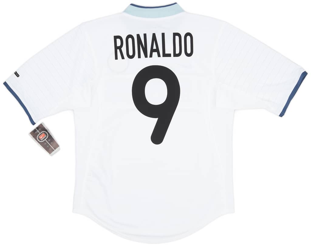 2000-01 Inter Milan Away Shirt Ronaldo #9 (S)