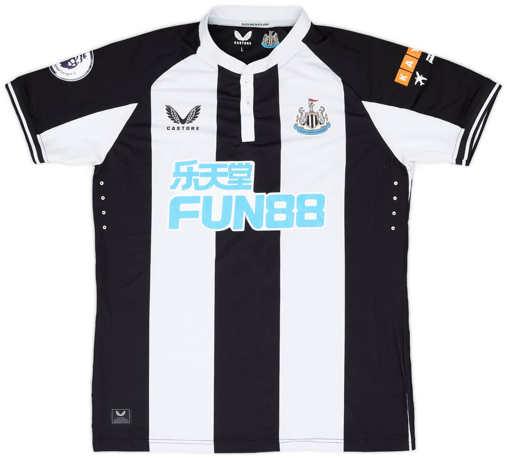 2021-22 Newcastle United Match Issue Home Shirt #9