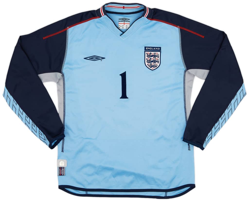 2002-03 England GK Shirt #1 - 7/10 - (S)