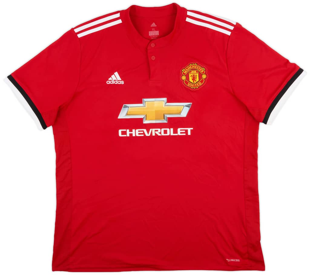 2017-18 Manchester United Home Shirt Rashford #19 - 9/10 - (XL)