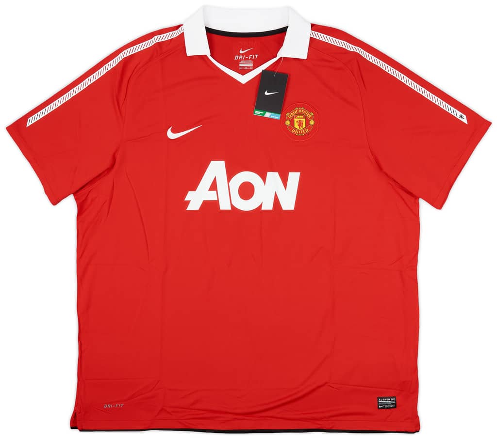 2010-11 Manchester United Home Shirt Rooney #10 (3XL)