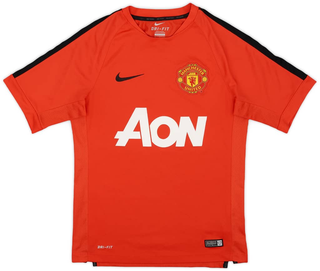 2014-15 Manchester United NIke Training Shirt - 8/10 - (S)