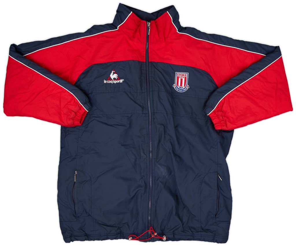 2002-03 Stoke Le Coq Sportif Padded Bench Coat - 9/10 - (S)