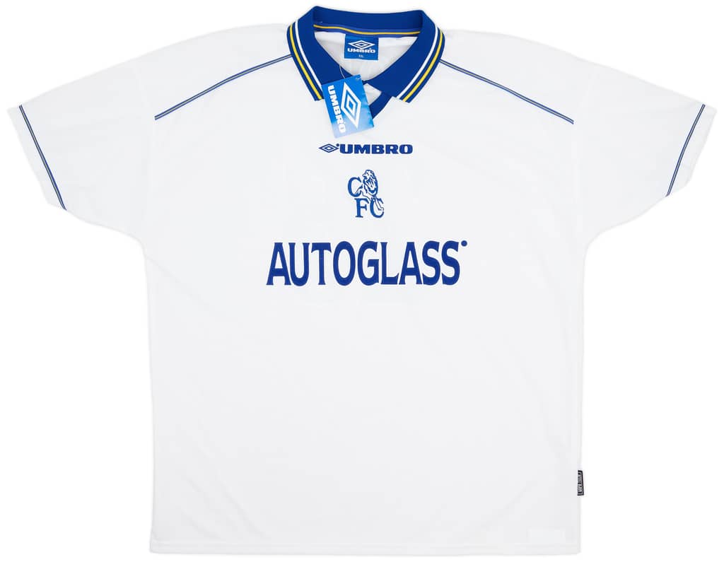 1998-00 Chelsea Away Shirt Zola #25 (XXL)