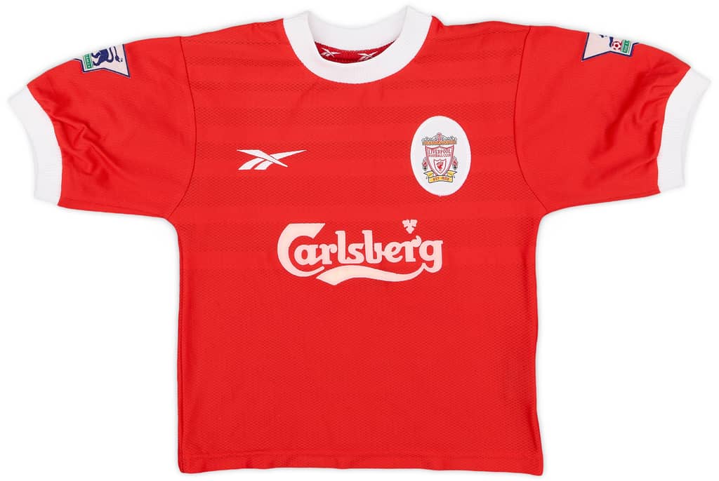 1998-00 Liverpool Home Shirt Owen #10 - 7/10 - (5-6 Years)