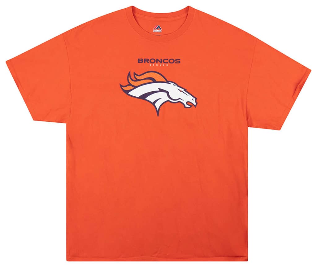 2014 Denver Broncos Majestic Tee XL