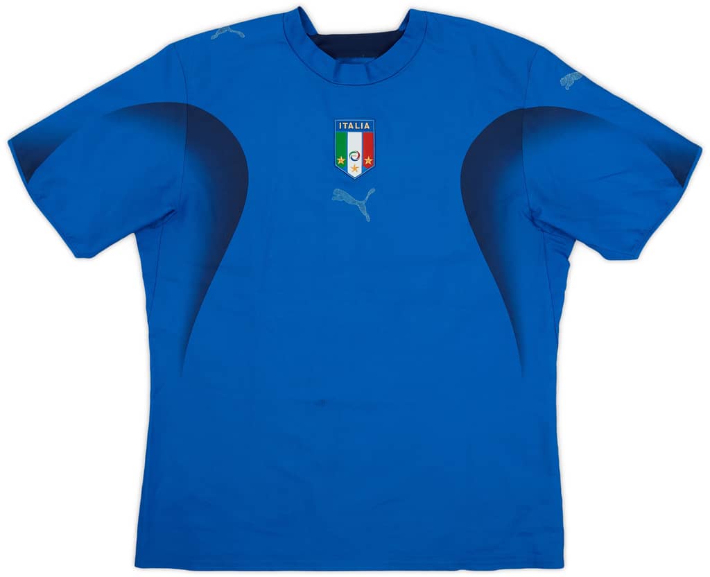 2006 Italy Home Shirt - 4/10 - (L)