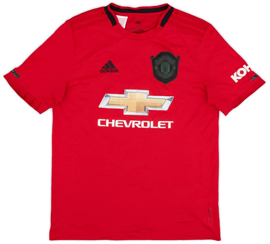 2019-20 Manchester United Home Shirt - 7/10 - (XL.Boys)