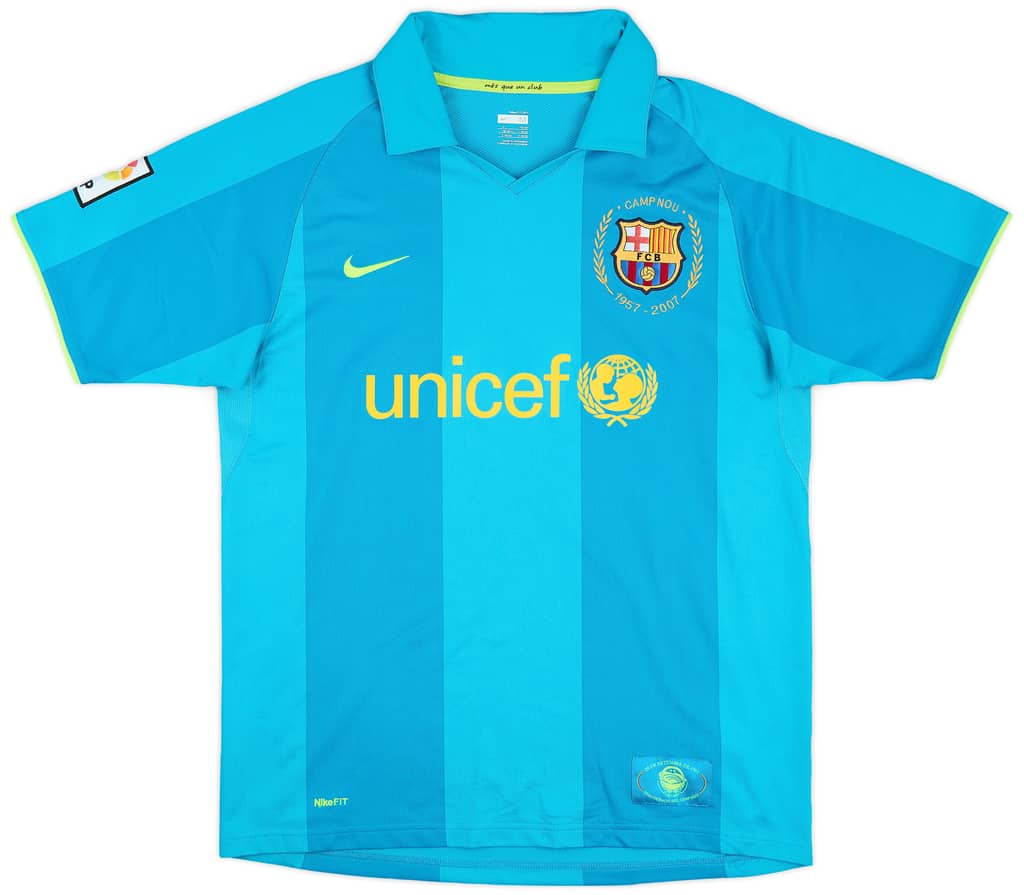 2007-09 Barcelona Away Shirt Messi #19 - 6/10 - (M)