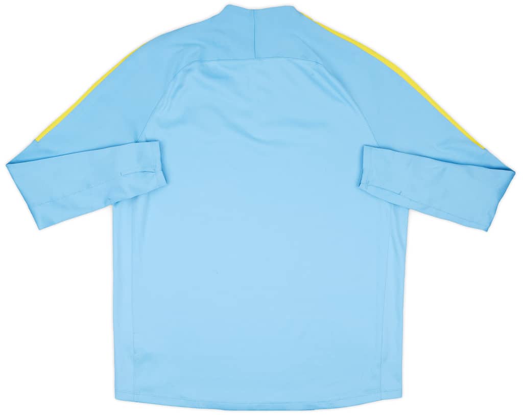 2016-17 Manchester City Nike 1/4 Zip Training Top - 6/10 - (XL)