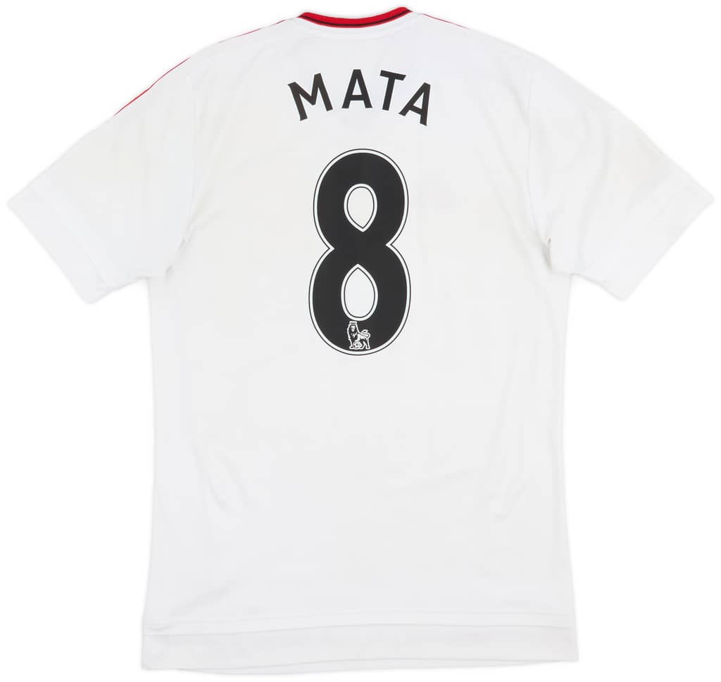 2015-16 Manchester United Away Shirt Mata #8 - 7/10 - (S)