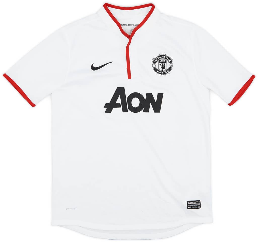 2012-14 Manchester United Away Shirt - 7/10 - (L.Boys)