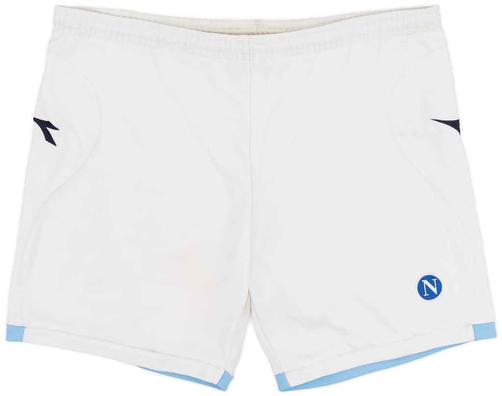 2001-02 Napoli Diadora Training Shorts - 7/10 - (XL)