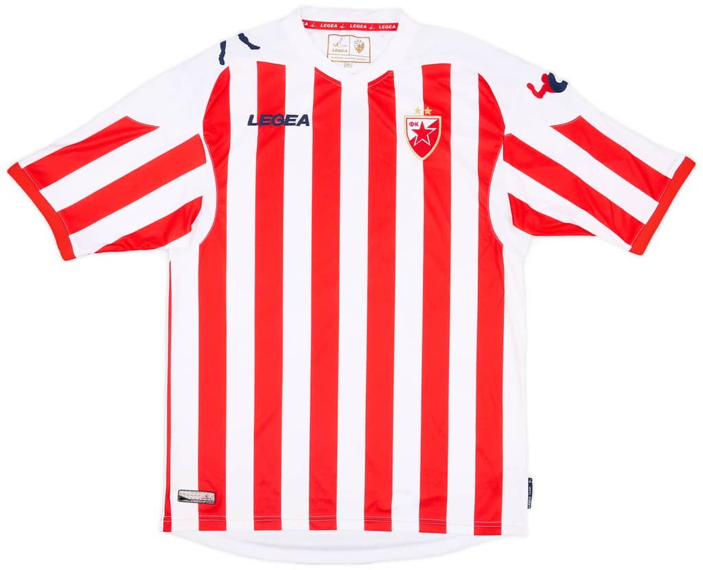 2012-13 Red Star Belgrade Home Shirt - 8/10 - (XXL)