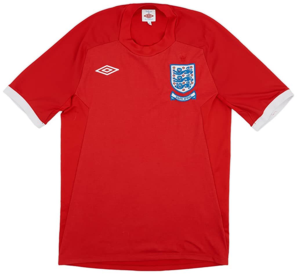 2010-11 England 'South Africa' Away Shirt - 8/10 - (M)