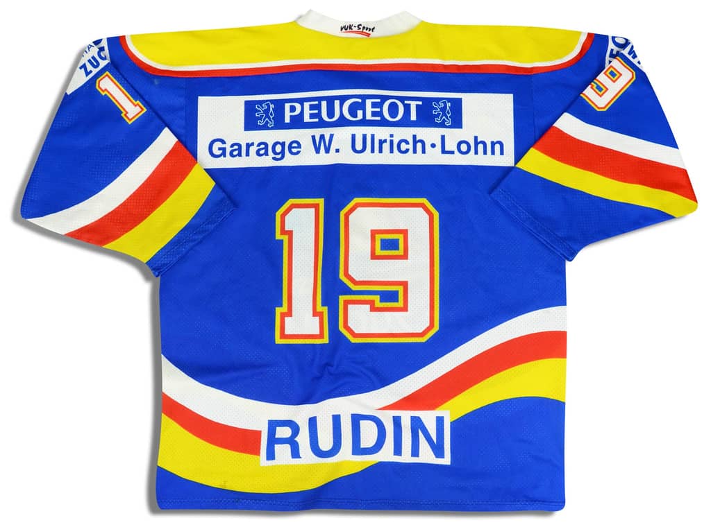 1990s EHC Zuchwil Regio #19 VUK Sport Jersey (Home) XXL