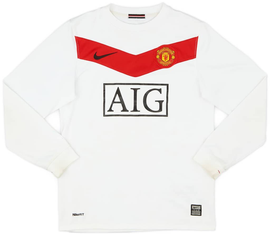 2009-10 Manchester United GK Shirt - 6/10 - (M.Boys)
