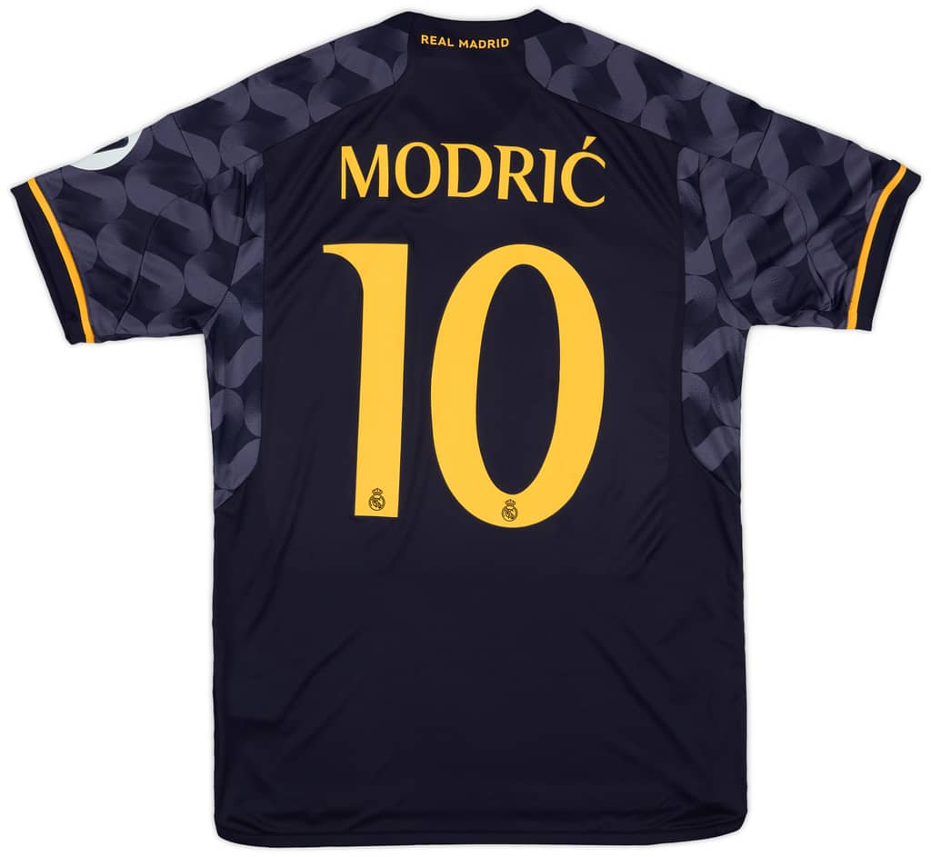 2023-24 Real Madrid Away CL Shirt Modric #10 - 9/10 - (M)