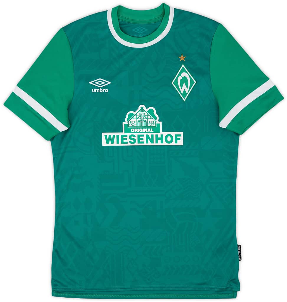 2021-22 Werder Bremen Home Shirt - 9/10 - (S)