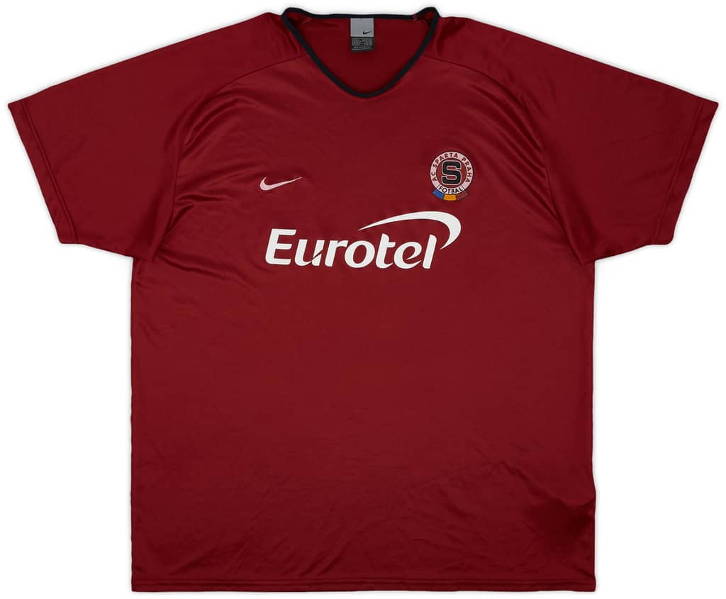 2002-03 Sparta Prague Home Shirt - 6/10 - (XL)
