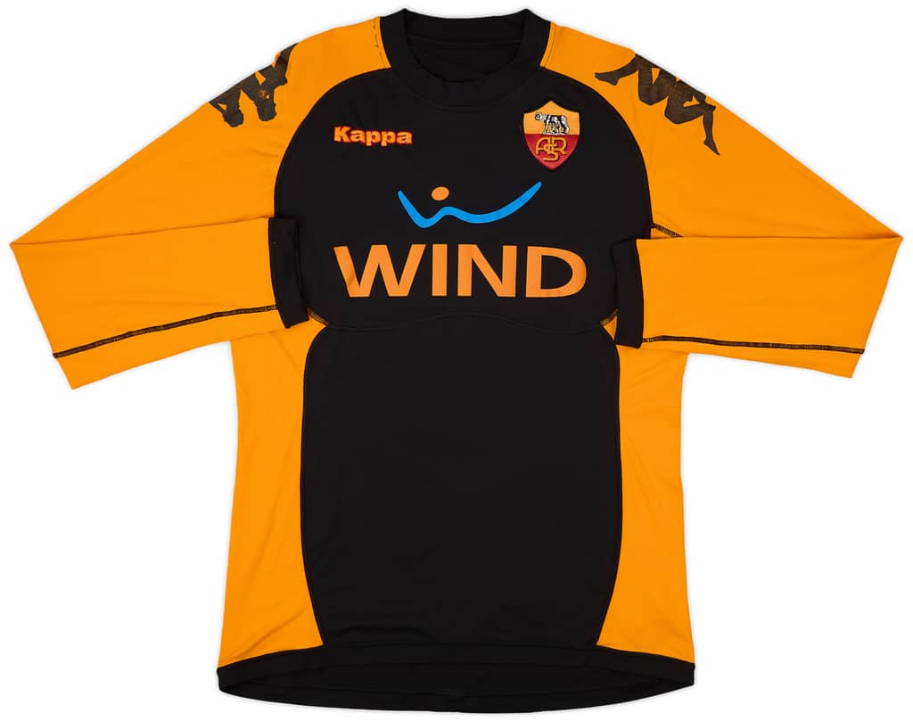 2010-11 Roma Third L/S Shirt Adriano #8 - 6/10 - (XL)