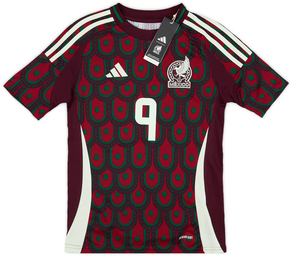 2024-25 Mexico Home Shirt Raul #9 (KIDS)