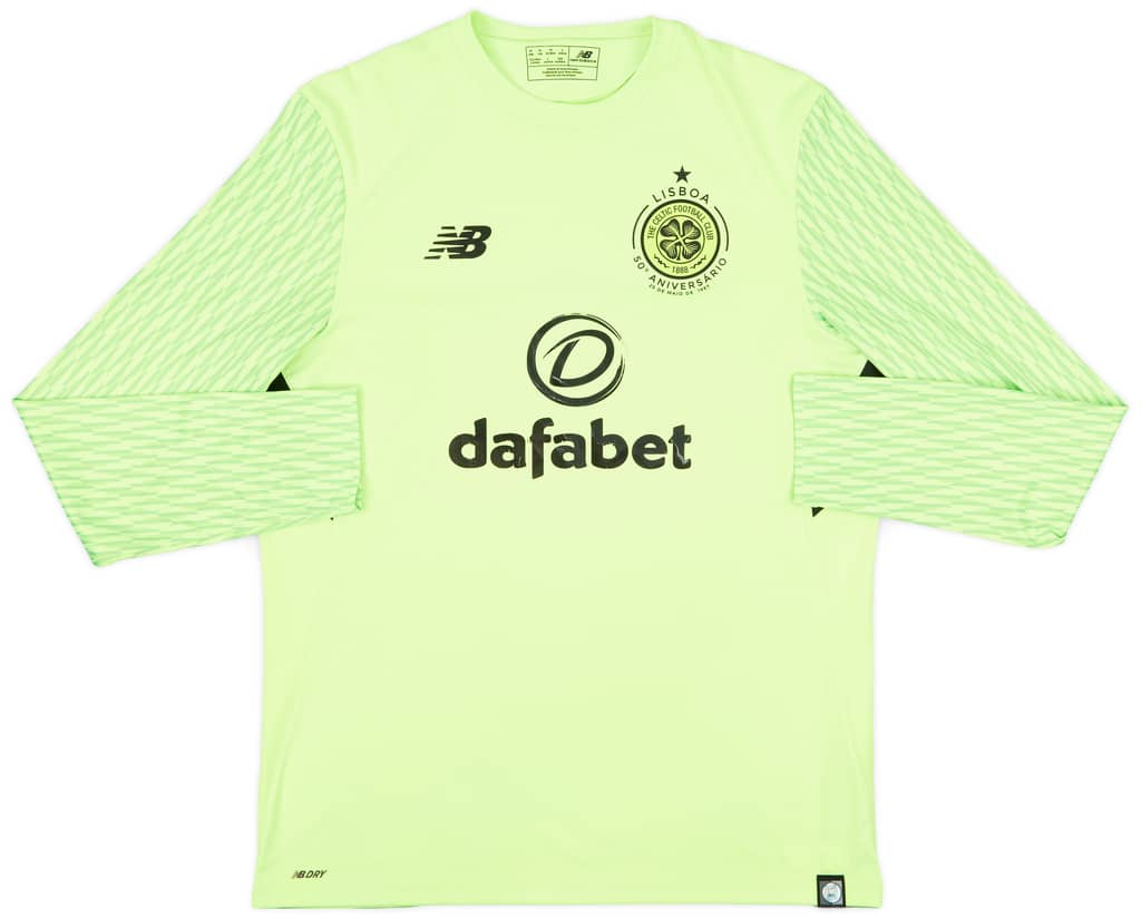 2017-18 Celtic 'Lisbon Lions 50th Anniversary' GK Shirt - 6/10 - (M)