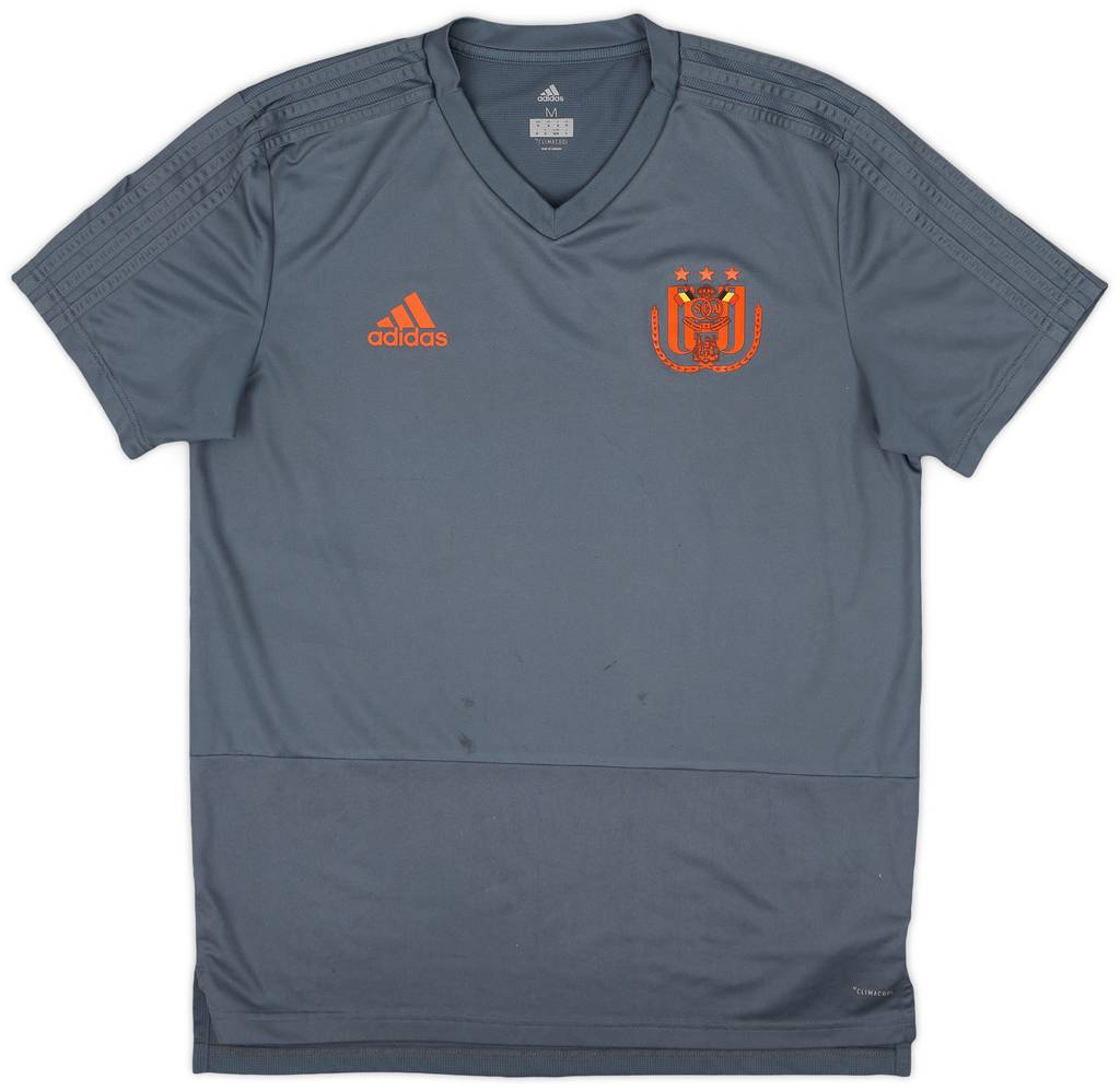 2017-18 Anderlecht adidas Training Shirt - 6/10 - (M)